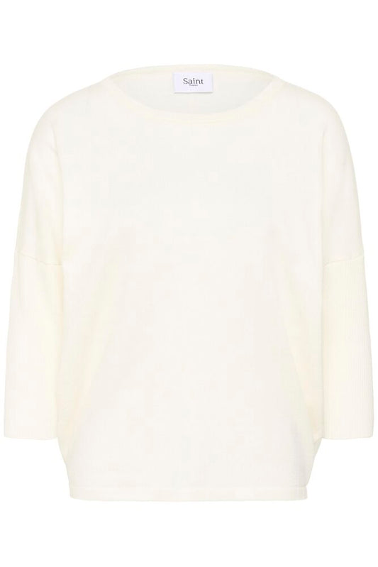 MILAS R-NECK WHITE