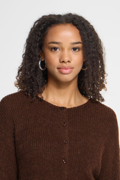 KAMARA CARDIGAN CHICORY COFFEE