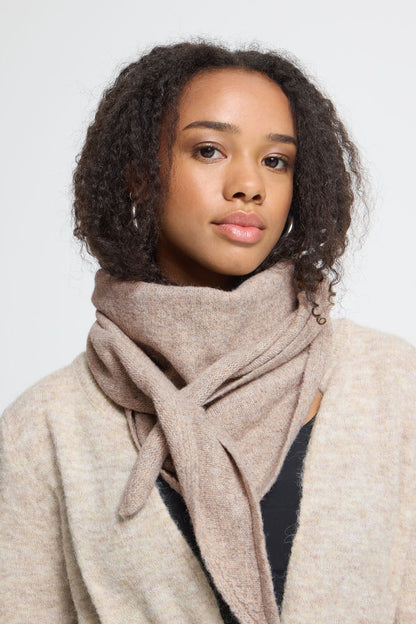 GRY SCARF OATMEAL MELANGE