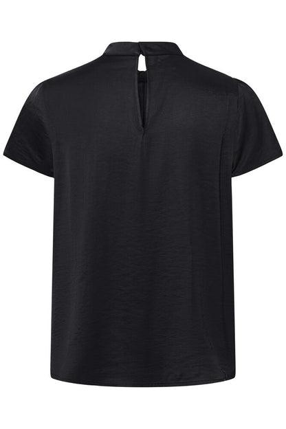 PANAN DRAPY BLOUSE BLACK
