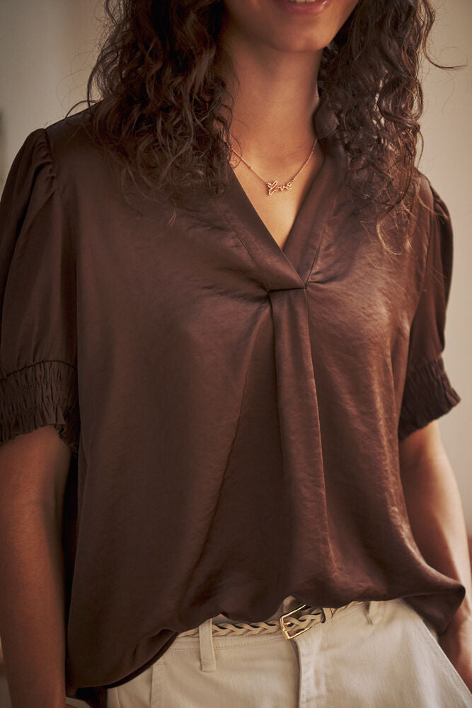 PANAN BLOUSE MAJOR BROWN