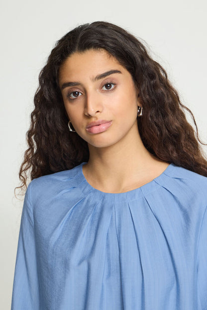 IMELDA BLOUSE ALLURE BLUE