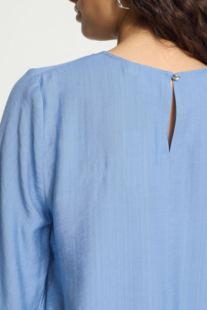 IMELDA BLOUSE ALLURE BLUE