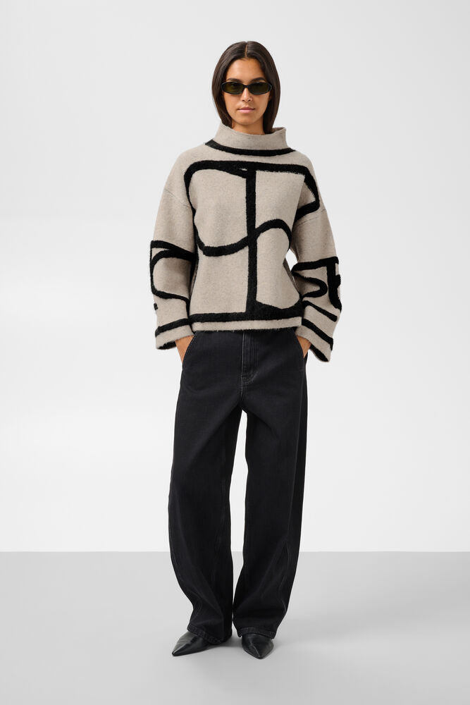 SOREA PULLOVER BEIGE