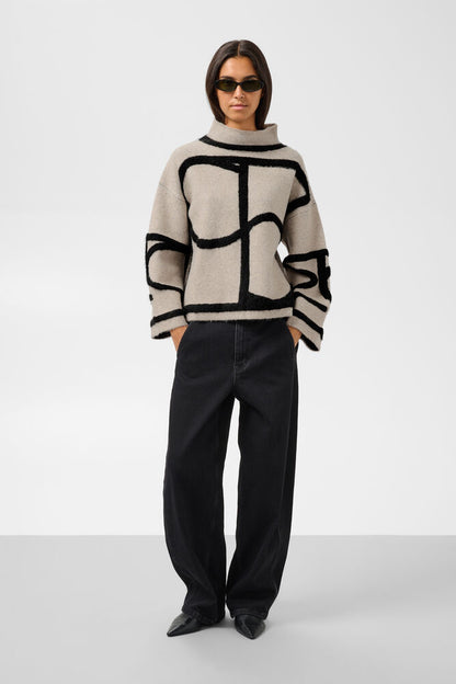 SOREA PULLOVER BEIGE