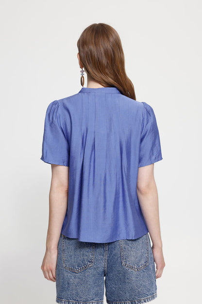 WILMA SHIRT BLÅ