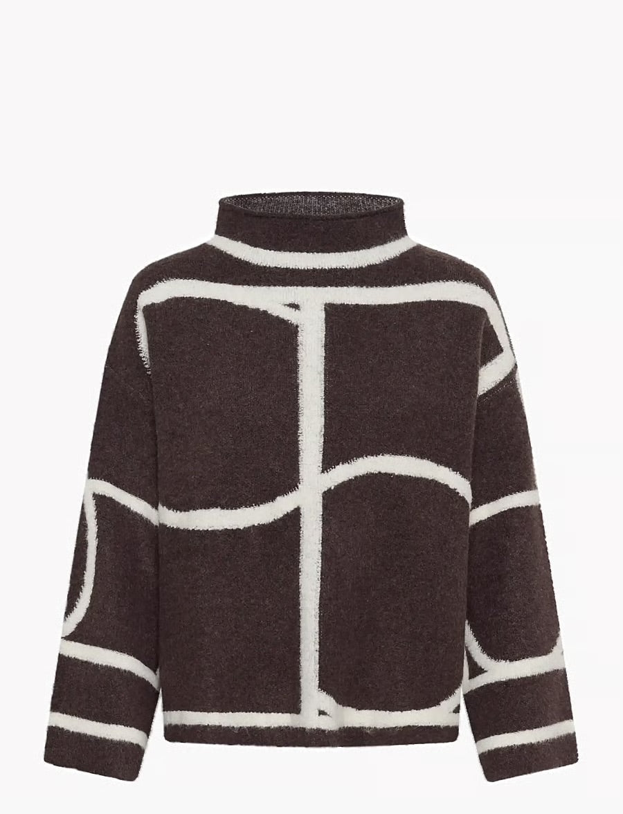 SOREA PULLOVER BROWN
