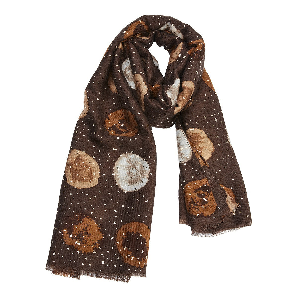 AYA SCARF BROWN