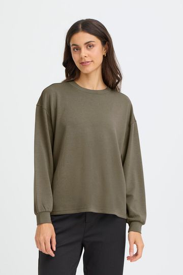 AURORA PULLOVER SMOKEY OLIVE