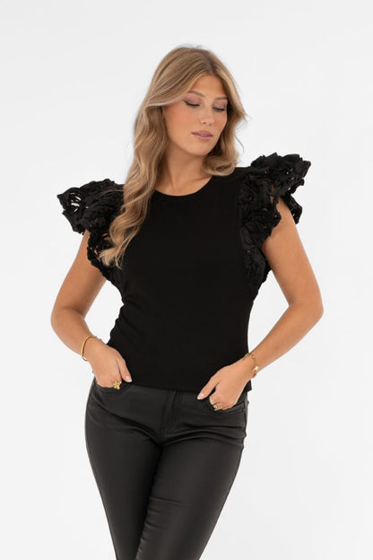 AVA TOP BLACK