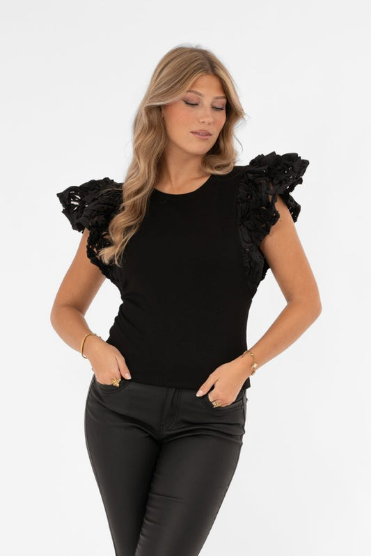 AVA TOP BLACK