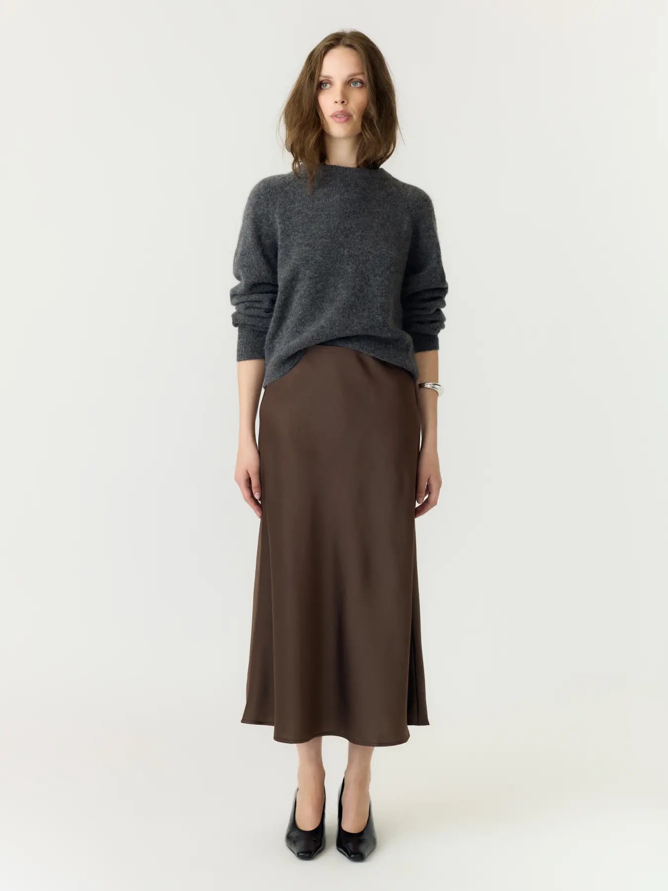 PELLA SKIRT CHOCOLATE BROWN