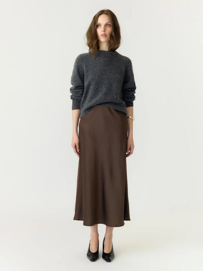 PELLA SKIRT CHOCOLATE BROWN