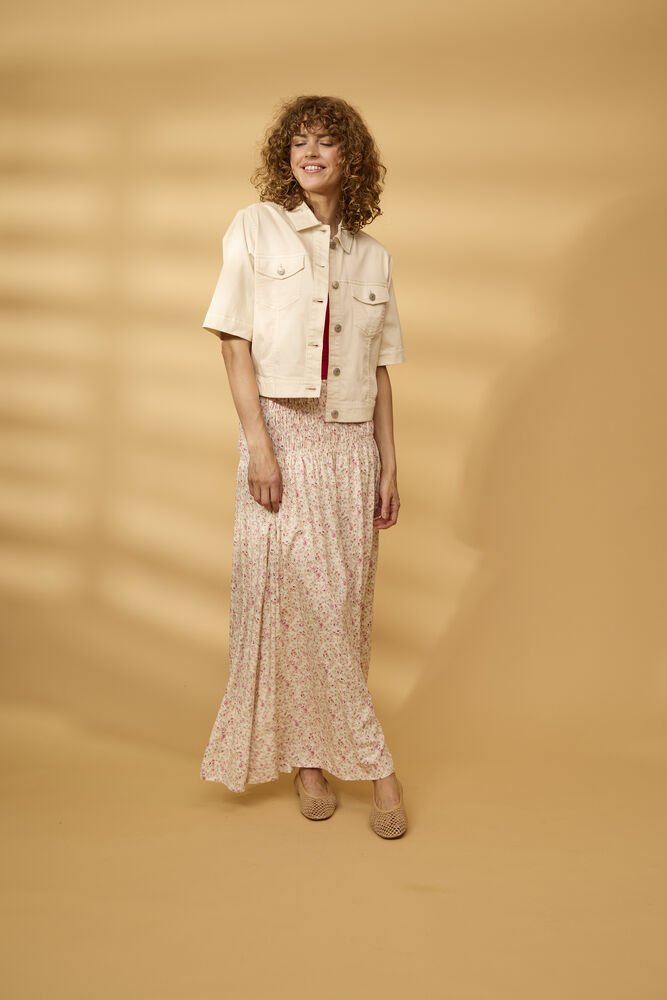 HEAT SKIRT PINK BOHO FLORAL