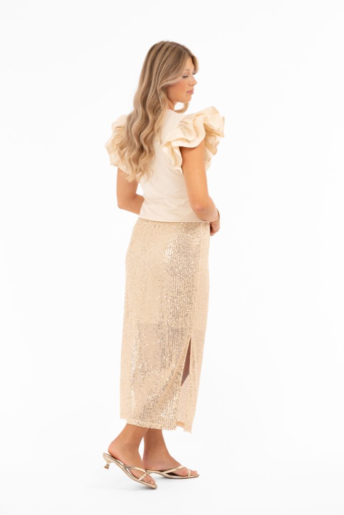 CAMELIA SKIRT GOLDEN SAND