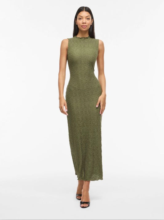 FALL DRESS OLIVINE