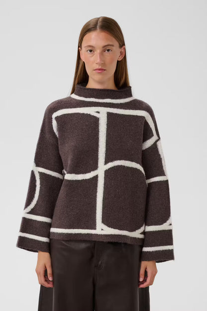 SOREA PULLOVER BROWN