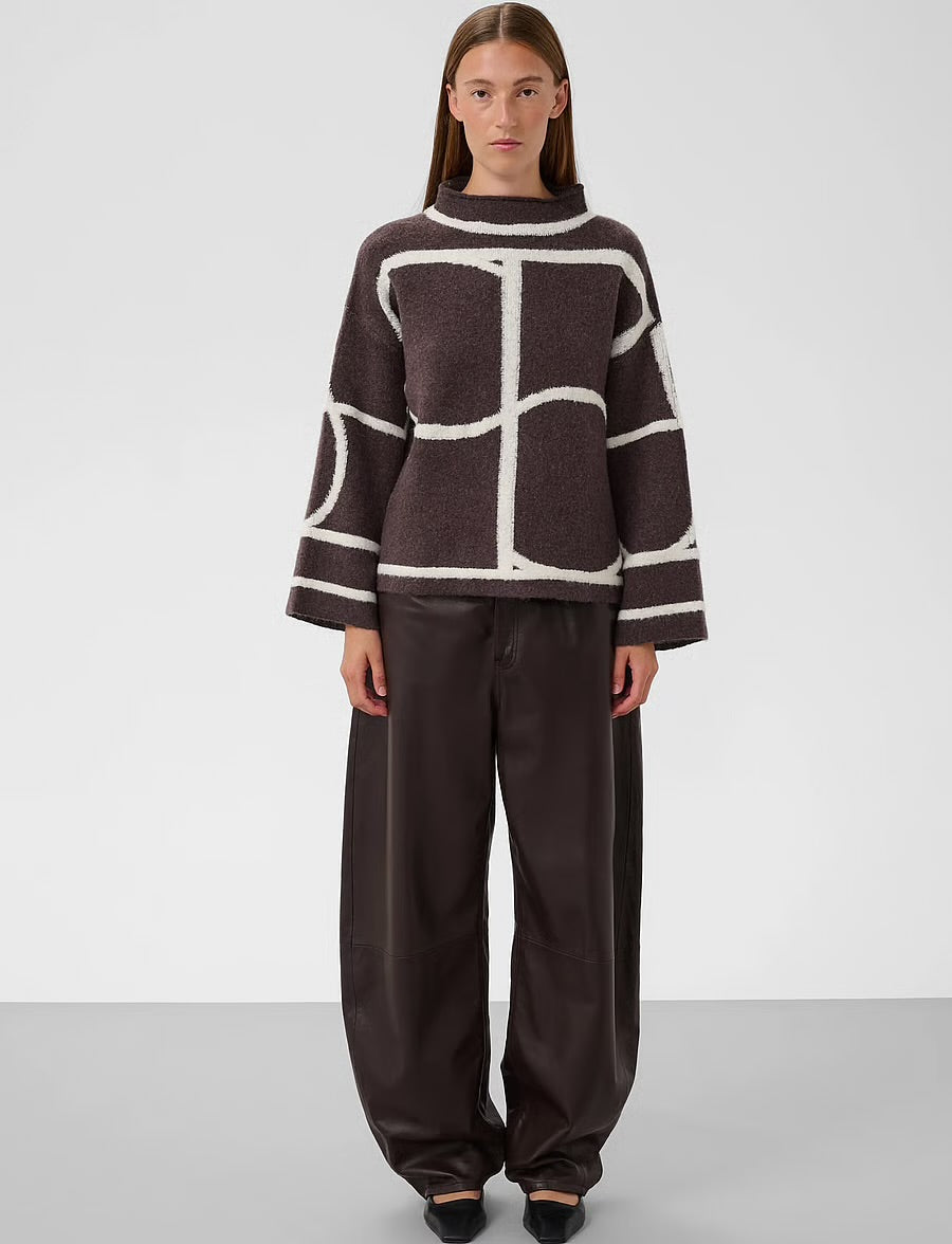 SOREA PULLOVER BROWN