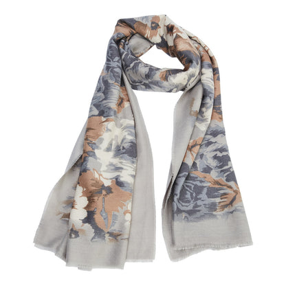 LIVA SCARF BLACK GREY