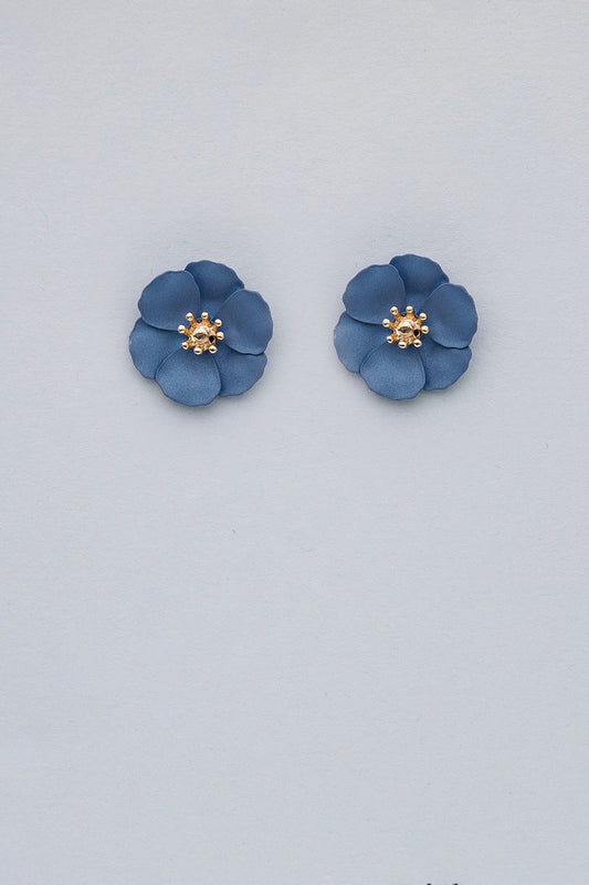 FLOWER SMALL DARK BLUE