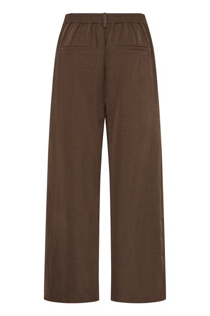 FAVA WIDE PANTS BROWN