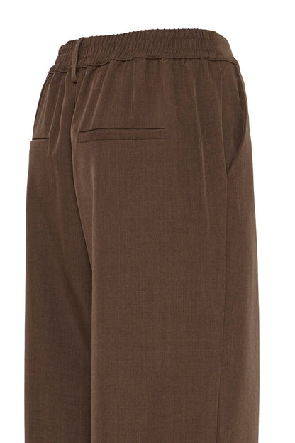 FAVA WIDE PANTS BROWN