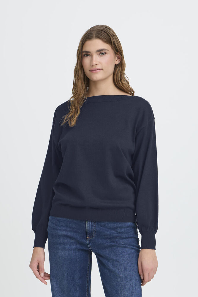 LULS BOAT NECK NAVY