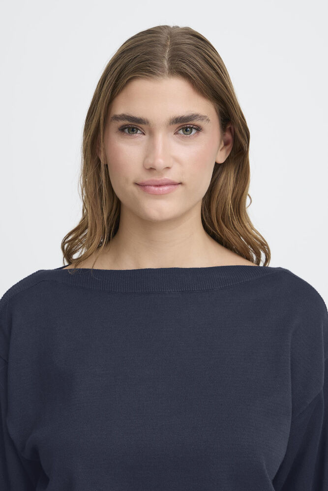 LULS BOAT NECK NAVY