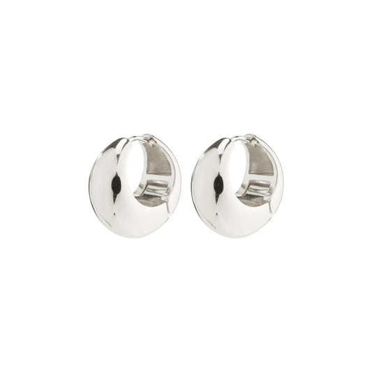 IOANNA CHUNKY HOOPS SILVER