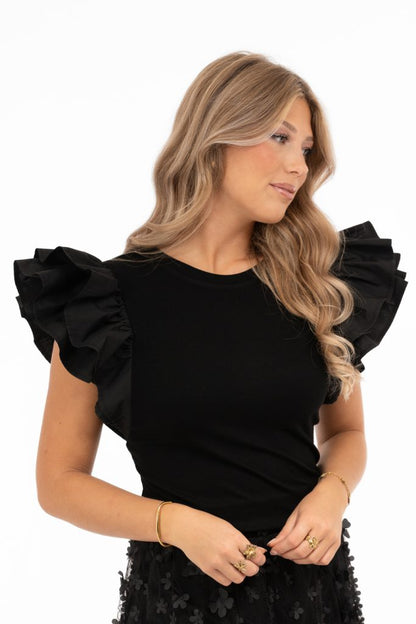 LOIS TOP BLACK