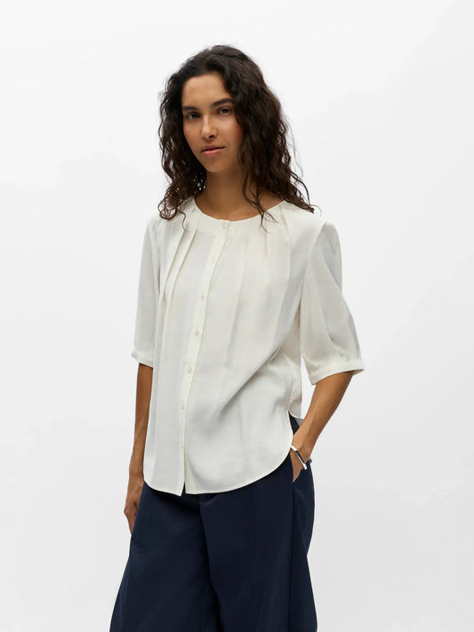 ANASTASIA PLEAT SHIRT