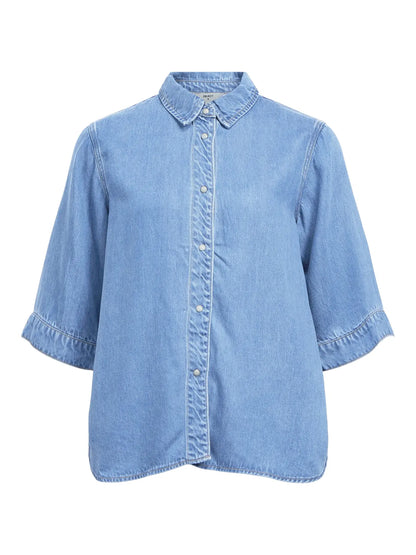FRAME SHIRT LIGHT DENIM