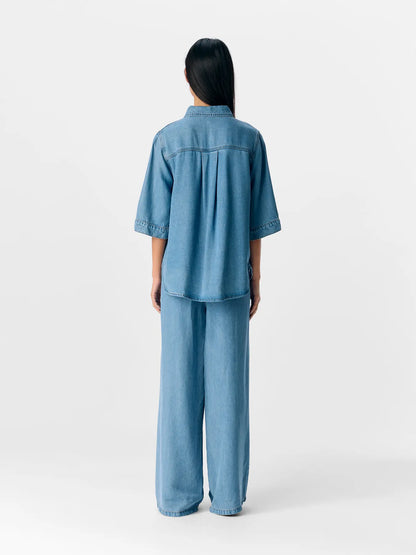 FRAME SHIRT LIGHT DENIM