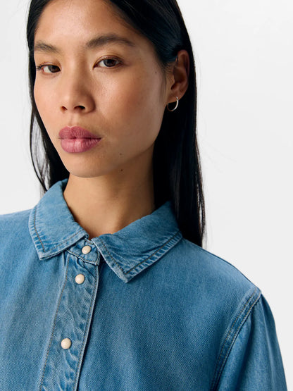 FRAME SHIRT LIGHT DENIM