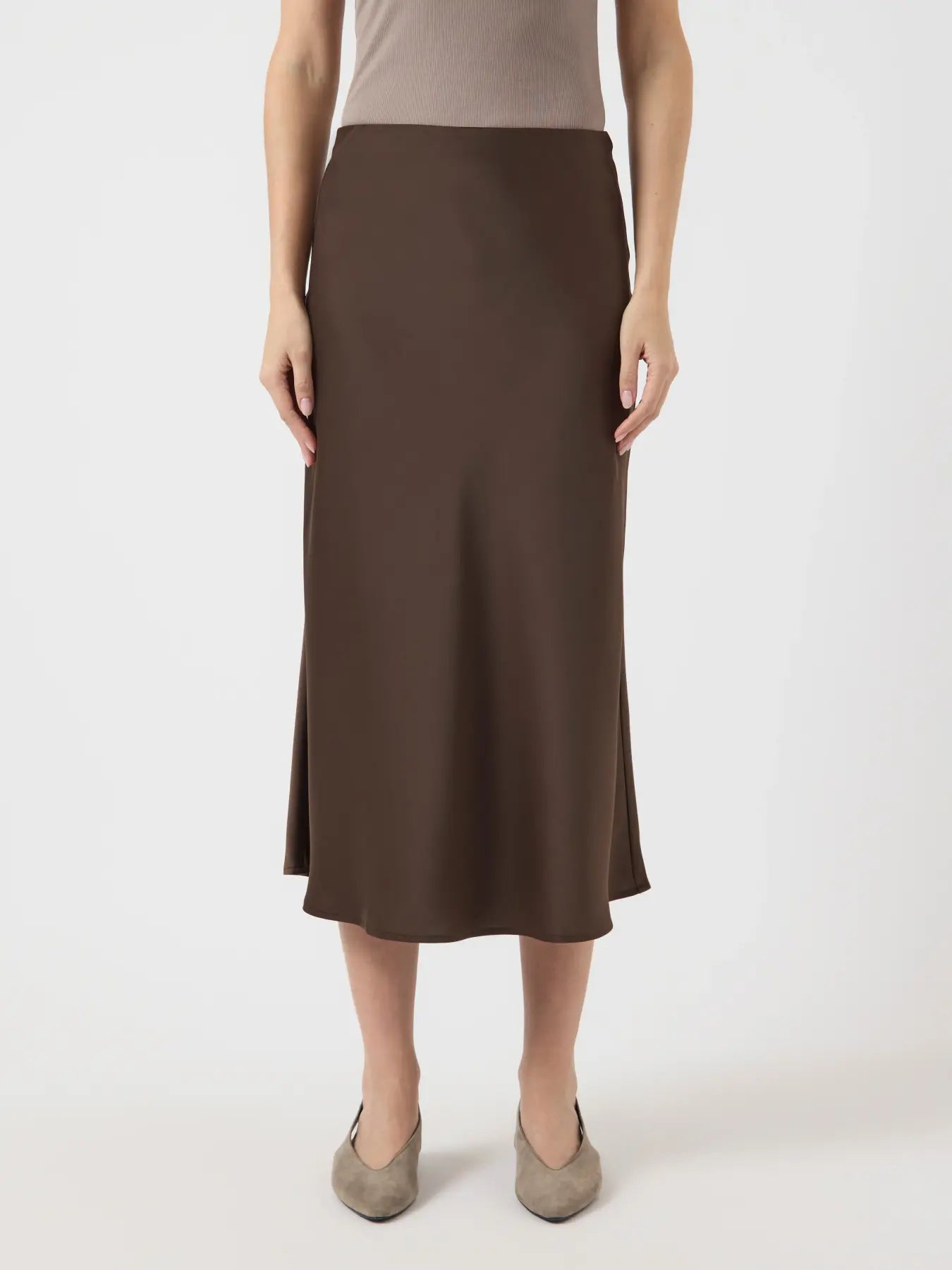 PELLA SKIRT CHOCOLATE BROWN