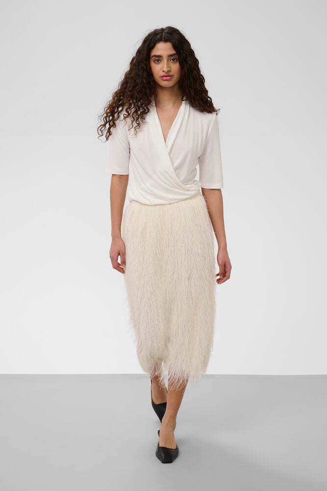 DACRE SKIRT WHISPER WHITE