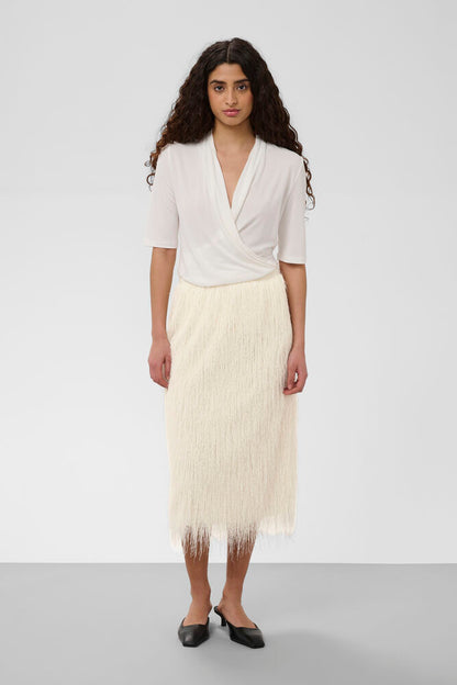 DACRE SKIRT WHISPER WHITE