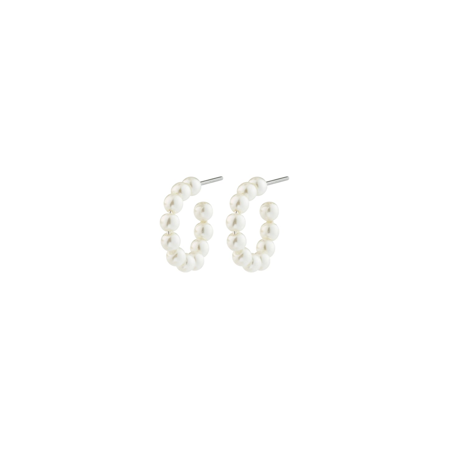 JANNI PEARL HOOPS SMALL