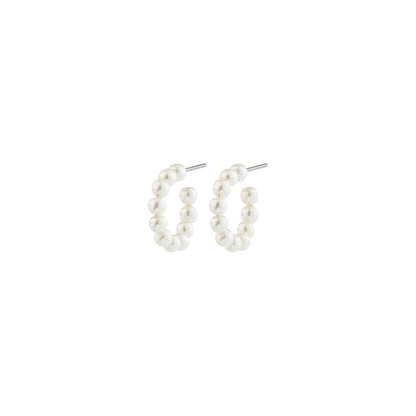 JANNI PEARL HOOPS SMALL
