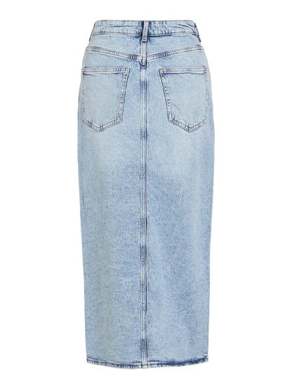 JAF MIDI DENIM SKIRT