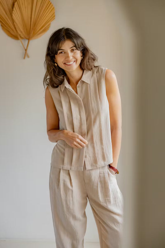 ADAH SLEEVELESS BLOUSE