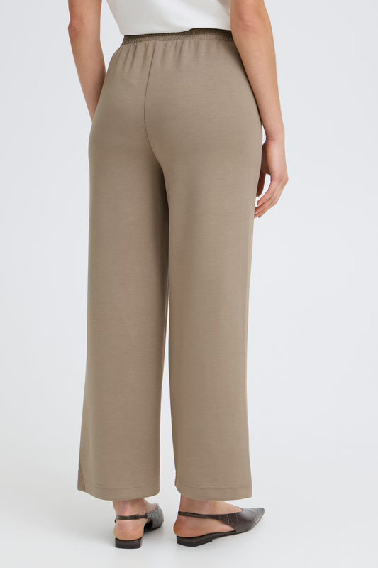 AURORA PANT MOUNTAIN TRAIL BROWN CROPPED LENGTH