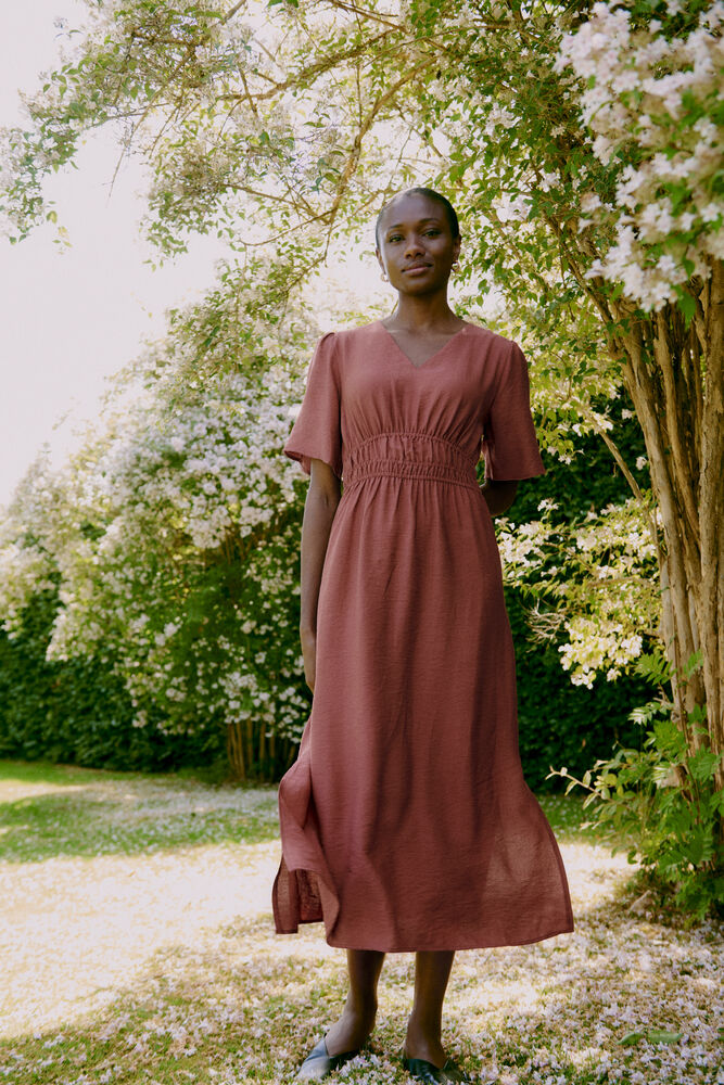 IGGY DRESS MARSALA