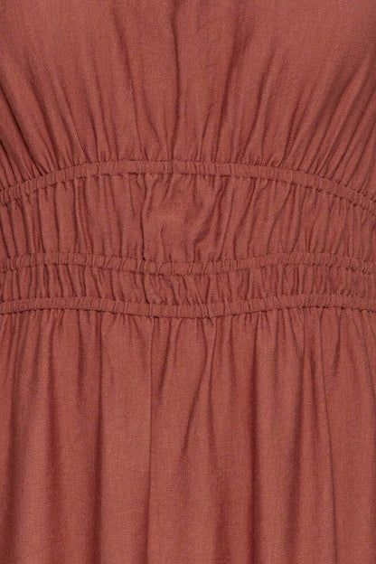 IGGY DRESS MARSALA