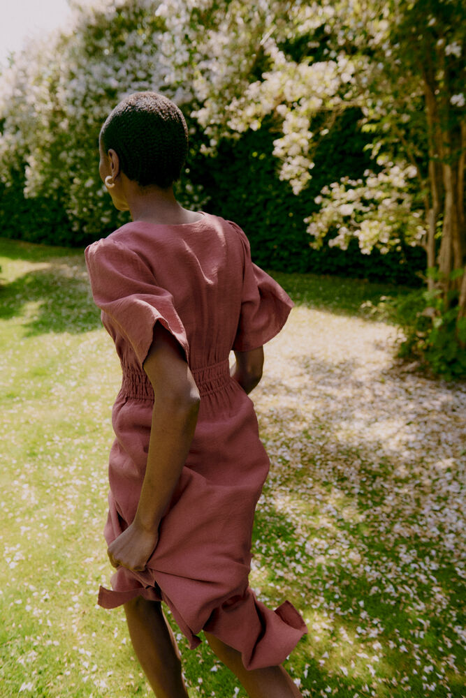 IGGY DRESS MARSALA