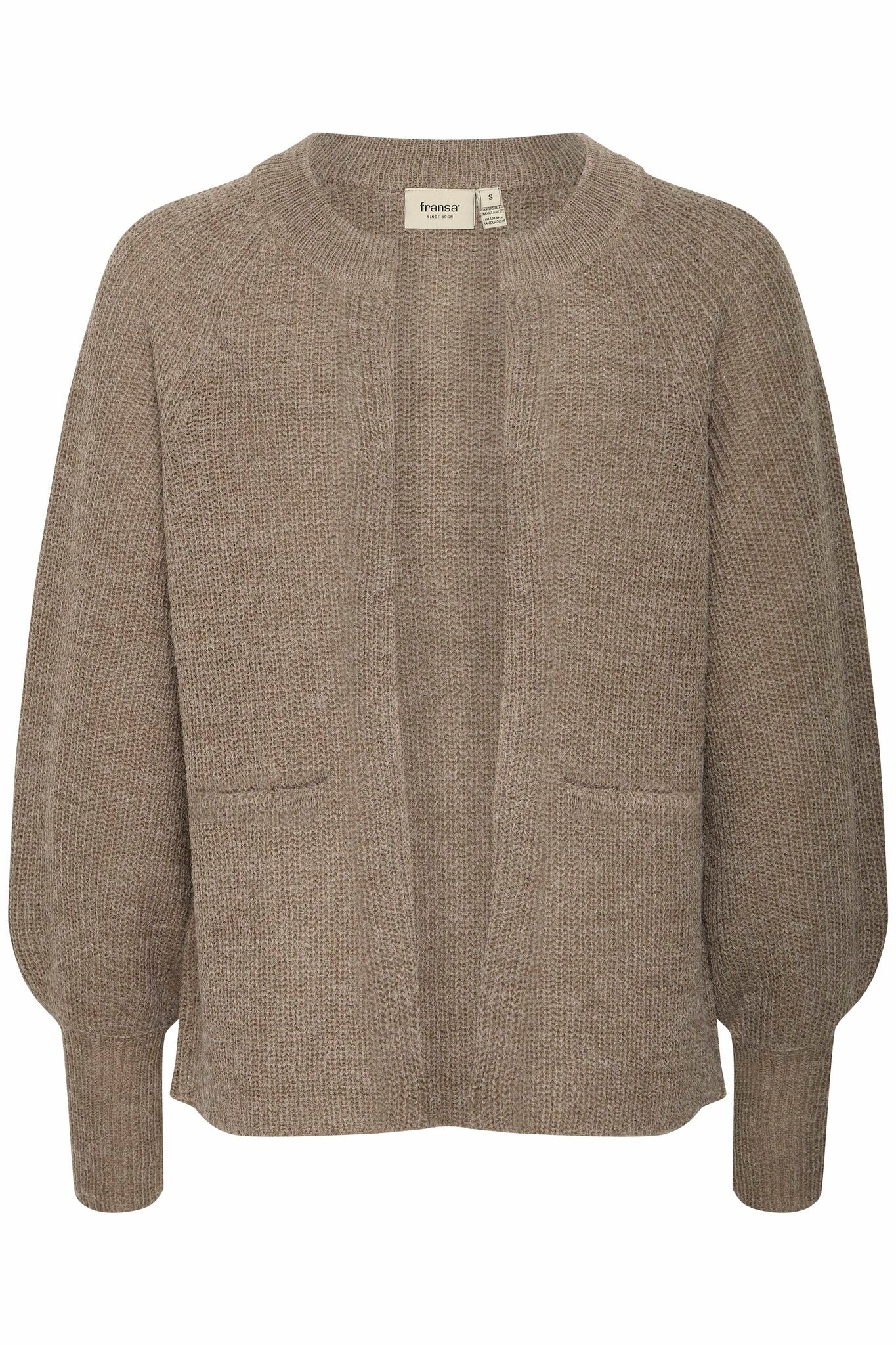 ERETTA CARDIGAN WALNUT