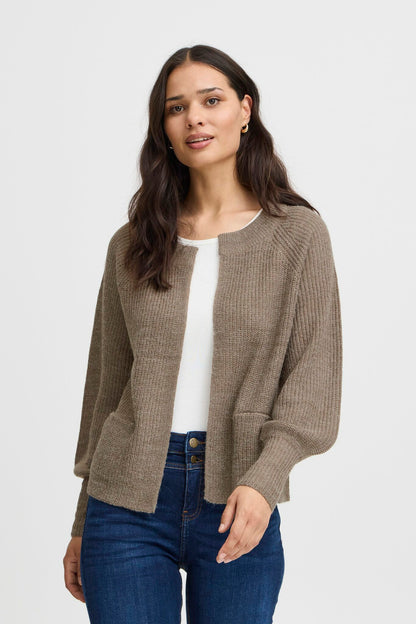 ERETTA CARDIGAN WALNUT