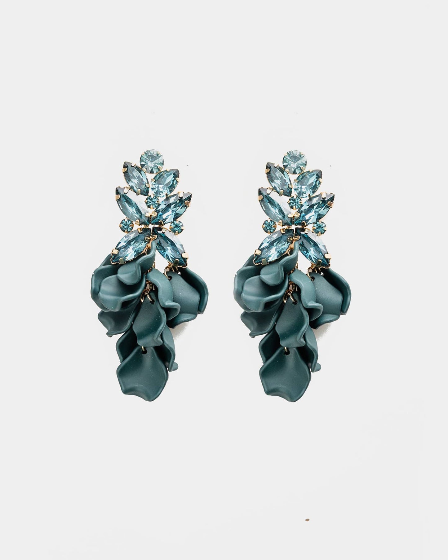 LEAF BIG STONE DARK GREEN