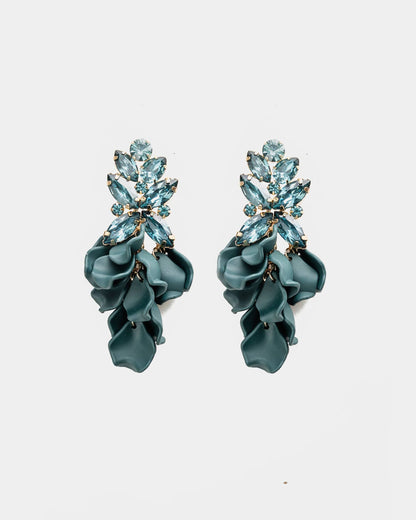 LEAF BIG STONE DARK GREEN