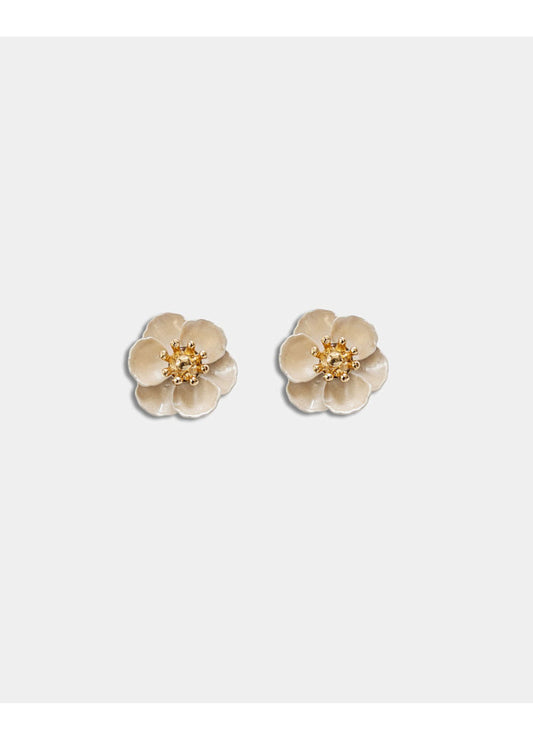PETITE FLOWER PEARL BEIGE